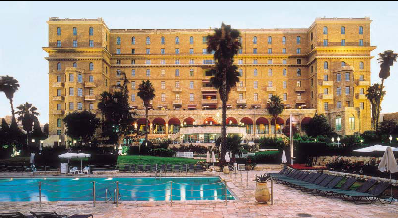 The King David Hotel in Israel