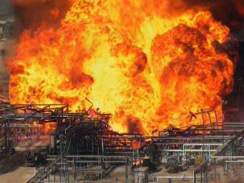 Explosion and fire at Houston chemical plant