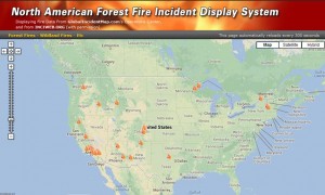 US wildfires May to June 2013