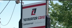 sign for Tonawanda Coke Plant