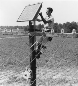 1st Solar Panels - developed in Bell Labs - photo from Green Energy Times