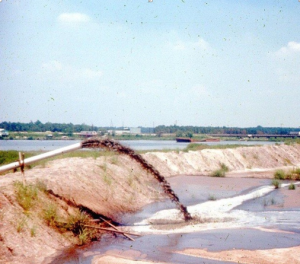 San Jacinto River Waste Pits' Disposal in the 1960's - Photo from TexansTogether.org